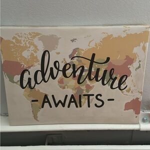 Adventure Awaits poster